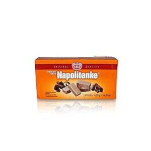 ナポリタンケ チョコレート クリーム ウエハース クッキー オリジナル Qulity 420g 14.81 オンス Napolitanke Chocolate Cream Wafer Cookies Original Qulity 420g, 14.81 oz