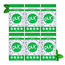 55 Count (Pack of 6), Spearmint, PUR Gum | Aspartame Free Chewing Gum | 100% Xylitol | Natural Spearmint Flavored Gum, 55 Pieces (Pack of 6) その1