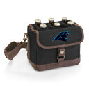 PICNIC TIME Carolina Panthers Beer Caddy Cooler Tote with Opener