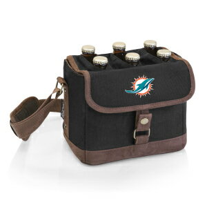 PICNIC TIME Miami Dolphins Beer Caddy Cooler Tote with Opener