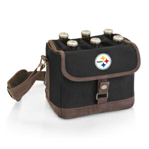 PICNIC TIME Pittsburgh Steelers Beer Caddy Cooler Tote with Opener
