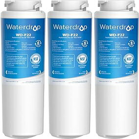 Waterdrop MSWF Refrigerator Water Filter, Replacement for GE MSWF, 101...