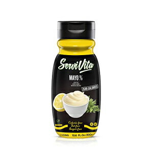 楽天GlomarketMAYO Mayonnaise ServiVita Zero Calories, Sugar-Free, Gluten-Free, Non-GMO, Vegan and Keto Friendly - 10.6 Fl Oz