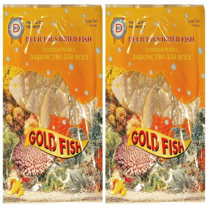 皮付切身金魚 うす塩味 真空ポリ袋入り 100g 2個パック Dried Fish Fillet on Skin Gold Fish lightly Salted Vacum Packed in Plastic Bag 100g pack of 2