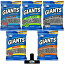 Giants Sunflower Seeds 5 Flavor Variety, 1 each Flavor (Pack of 5) with By the Cup Chip Clip