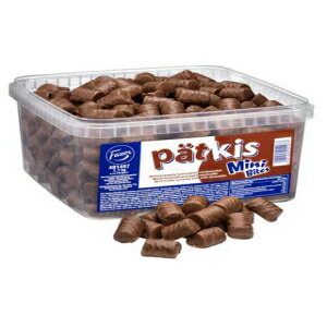 ファザー パトキス ミニバイト チョコレート 1.7kg 2箱 Fazer Patkis minibite Chocolate 2 Boxes of 1.7kg