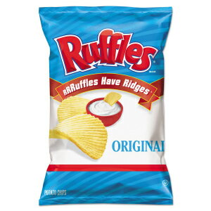 Ruffles Potato Chips, Original, 1.5 Ounce (Pack of 64)