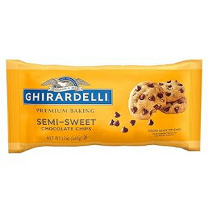 楽天GlomarketGHIRARDELLI Semi-Sweet Chocolate Premium Baking Chips, Chocolate Chips for Baking, 12 OZ Bag