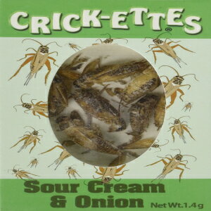 コオロギ - サワークリーム＆オニオン Crick-ettes- Sour Cream & Onion