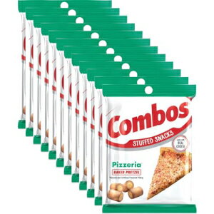 COMBOS ピッツェリア プレッツェル ベイクドスナック 6.3 オンスバッグ (12 個パック) COMBOS Pizzeria Pretzel Baked Snacks 6.3-Ounce Bag (Pack of 12)