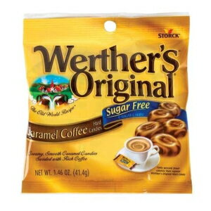 Werther's Original - コーヒーキャラメル - 無糖ハードキャンディー Werther's Original - Coffee Caramel - Sugar Free Hard Candies