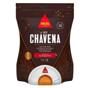 Delta Cafés Lote Chávena Ground Coffee, Smooth and Delicious Medium Roast Coffee, Espresso Machine Compatible, Universal Grinding 8.81 Ounces