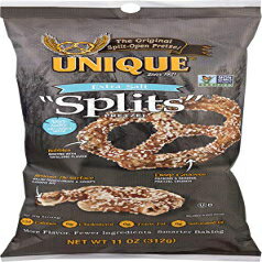 Unique Pretzel Splits Extra Salt, 11 oz (Pack may vary)