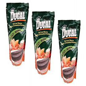 fJ tCh ubN r[Y 14.1 IX / 400 O tz[X lOX {eAhX (3 pbN) Ducal Refried Black Beans 14.1oz / 400grs Frijoles Negros Volteados (3 Pack)