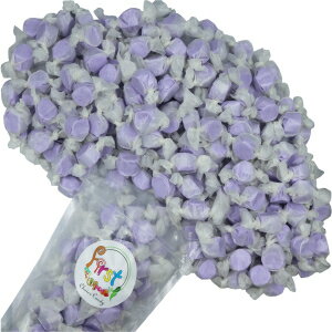 楽天Glomarketオールフレーバーグルメソルトウォータータフィー （パープルグレープ、5ポンド） All Flavor Gourmet Salt Water Taffy （Purple Grape, 5 LB）