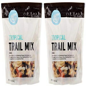 Amazon Brand - Happy Belly Tropical Trail Mix, 1 pound (Pack of 2)