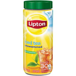 リプトン カフェインレス無糖アイスティーミックス 30クォート（2個パック） Lipton Decaffeinated Unsweetened Iced Tea Mix, 30 qt (Pack of 2)