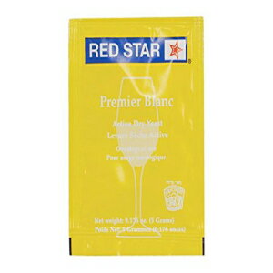 Dry Wine Yeast - Premier Blanc Champagne (5 g) (Pack of 25)