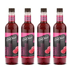 DaVinci Gourmet Classic Raspberry Syrup, 25.4 Fluid Ounce (Pack of 4)