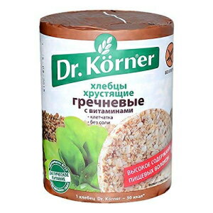 Dr.コーナー ロシア産そば粉クリスプブレッド 100g Dr. Korner Buckwheat Crispbread 100g From Russia