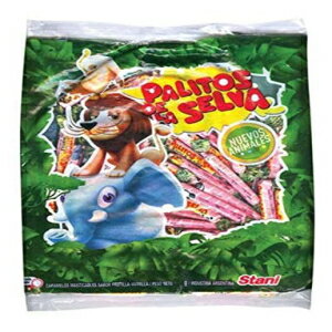 楽天GlomarketPALITOS DE LA SELVA - チュアブル キャンディ | 1.32ポンド/600グラムの袋（180個） PALITOS DE LA SELVA - Chewable candies | bag of 1.32 lbs / 600 gr （180 units）