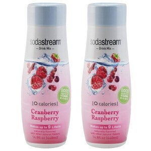 楽天GlomarketSodaStream Cranberry Raspberry Zero Calorie, 440ml , 14.8 Fl Oz （Pack of 2）