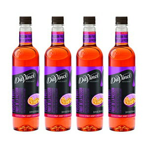 DaVinci Gourmet Classic Passion Fruit Syrup, 25.4 Fluid Ounce (Pack of 4)