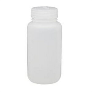 Nalgene HDPE Lی^eA4 IX Nalgene HDPE Wide Mouth Round Container, 4 Oz