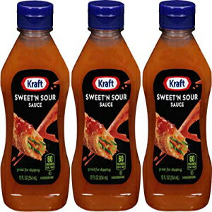 クラフト、スイート＆サワーソース、12オンススクイーズボトル（3個パック） Kraft, Sweet & Sour Sauce, 12oz Squeeze Bottle (Pack of 3)