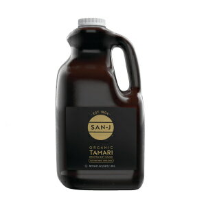 San-J Organic Tamari Soy Sauce, Gold Label, 64 Ounce