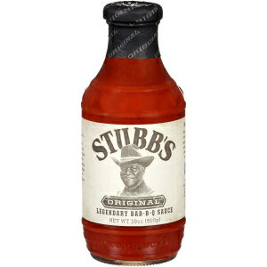 Stubb's Original BBQ Sauce, 18 oz (Pack of 4)