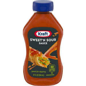 クラフト スウィート アンド サワー ソース (12 液量オンスのボトル、12 個パック) Kraft Sweet 'n Sour Sauce (12 fl oz Bottles, Pack of 12)