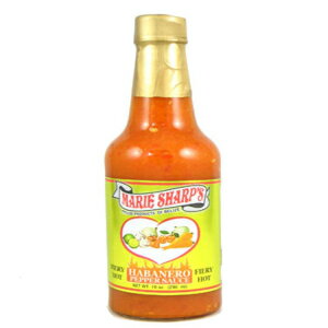 Marie Sharp's Fiery Habanero Sauce 10 Oz. (Pack of 12) by Marie Sharp's