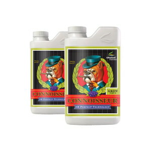 Advanced Nutrients 1680-14AB pH Perfect Connoisseur Grow Part A+B 土壌改良剤、1 L 肥料、1 リット..