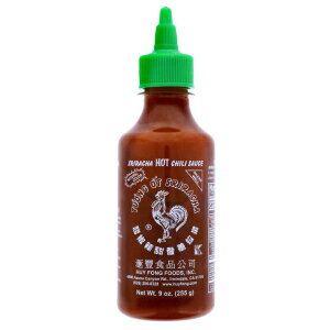 楽天GlomarketOCD バーゲン シラチャー ホットチリソース、ホイ フォン 9 オンス ボトル （1 ボトル） OCD Bargain Sriracha Hot Chili Sauce, Huy Fong 9 Ounce Bottle （1 Bottle）