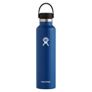 Hydro Flask 24 IX WEH[^[{g tbNXLbv܂̓tbNXXg[t Hydro Flask 24 oz Standard Mouth Water Bottle with Flex Cap or Flex Straw