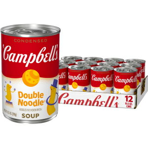 楽天GlomarketCampbell's 凝縮キッズスープ、ダブルヌードルスープ、10.5 オンス缶 （12 個パック） Campbell's Condensed Kids Soup, Double Noodle Soup, 10.5 Ounce Can （Pack of 12）