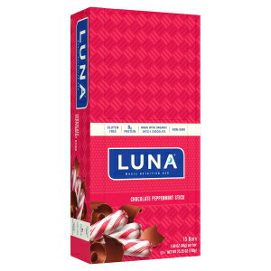 LUNA BAR - Gluten Free Snack Bars - Chocolate Chip Cookie Flavor -8g of protein - Non-GMO - Plant-Based Wholesome Snacking - On the Go Snacks (1.69 Ounce Snack Bars, 15 Count)