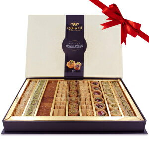 Anabtawi Assorted Arabic Baklava Gift Box - 800g, No Preservatives