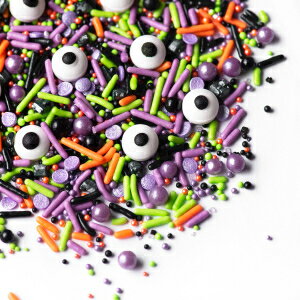 Sweets Indeed Sprinkles Edible Sprinkle Mix Perfect for Cake Decorations Baking Ice Cream Cookies Cupcake Topper 6 ounces Monster Mash 