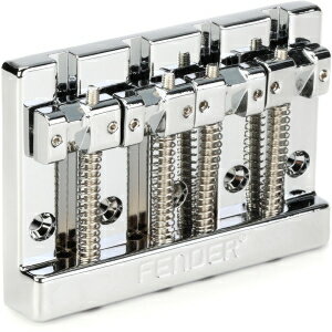 Fender HiMass 4 ١ ֥å ֥ (ɥդ) -  Fender HiMass 4-String Bass Bridge Assembly with Zinc Saddles - Chrome