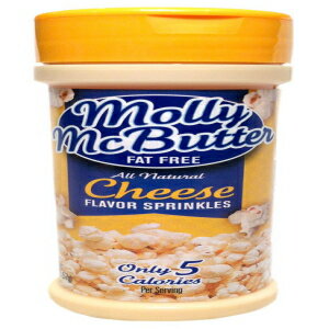 モリー マクバター 無脂肪チーズフレーバー スプリンクル 2オンス (3 パック) Molly McButter Fat Free CHEESE FLAVOR SPRINKLES 2oz (3 Pack)