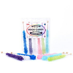 Extra Large Rock Candy Sticks: 6 Assorted Espeez