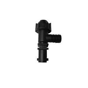 Valley Industries Polypropylene Elbow Nozzle Body with Check Valve - 3/8