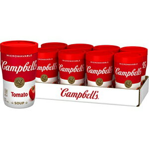 楽天GlomarketCampbell's シッピング スープ、クラシック トマト スープ、11.1 オンスの電子レンジ対応カップ （8 個のケース） Campbell's Sipping Soup, Classic Tomato Soup, 11.1 Oz Microwavable Cup （Case of 8）