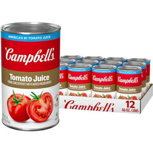 楽天Glomarketキャンベルのトマトジュース、46オンス 缶（12個入り） Campbell's Tomato Juice, 46 oz. Can （Pack of 12）