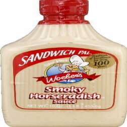 Woeber's Sandwich Pal スモーキーホースラディッシュソース 16オンス (3個パック) Woeber's Sandwich Pal Smoky Horseradish Sauce 16oz (Pack of 3)