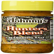 Johnnys Fine Foods  \gn^[A8.5IX Johnnys Fine Foods Seasoning Salt Hunter, 8.5 oz