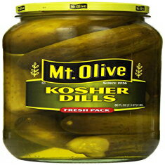 MT オリーブ コーシャ ディル ピクルス、80 オンス MT. OLIVE Kosher Dill Pickle, 80 oz
