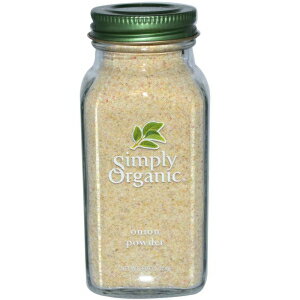 Simply Organic、オニオンパウダー、3.0 オンス (85 g) - 2 個 Simply Organic, Onion Powder, 3.0 oz (85 g) - 2pcs